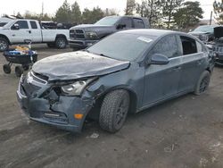 Salvage cars for sale at Denver, CO auction: 2013 Chevrolet Cruze LT