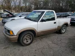 Chevrolet S10 salvage cars for sale: 1997 Chevrolet S Truck S10