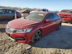 Carros salvage a la venta en subasta: 2017 Honda Accord Sport