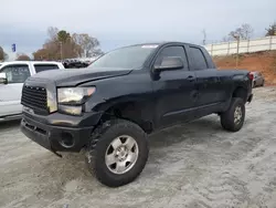 Salvage cars for sale at Spartanburg, SC auction: 2007 Toyota Tundra Double Cab SR5