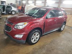 Salvage cars for sale at auction: 2017 Chevrolet Equinox LT