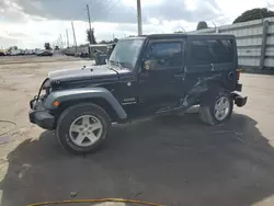 Salvage cars for sale at Miami, FL auction: 2011 Jeep Wrangler Sport