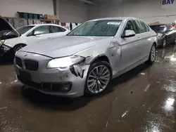 Salvage cars for sale at Elgin, IL auction: 2015 BMW 528 XI