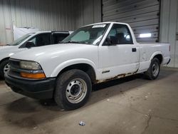 Salvage cars for sale from Copart Franklin, WI: 1999 Chevrolet S Truck S10