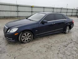 Mercedes-Benz salvage cars for sale: 2012 Mercedes-Benz E 350 4matic