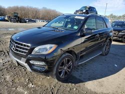 Salvage cars for sale at Windsor, NJ auction: 2013 Mercedes-Benz ML 350 4matic