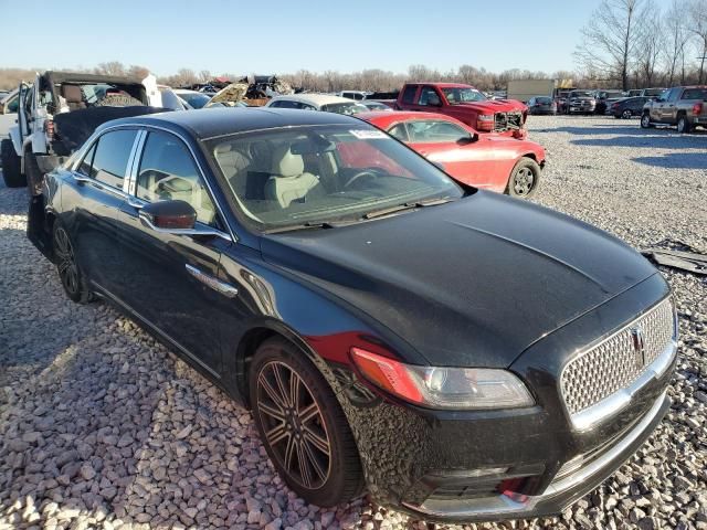 2017 Lincoln Continental Reserve