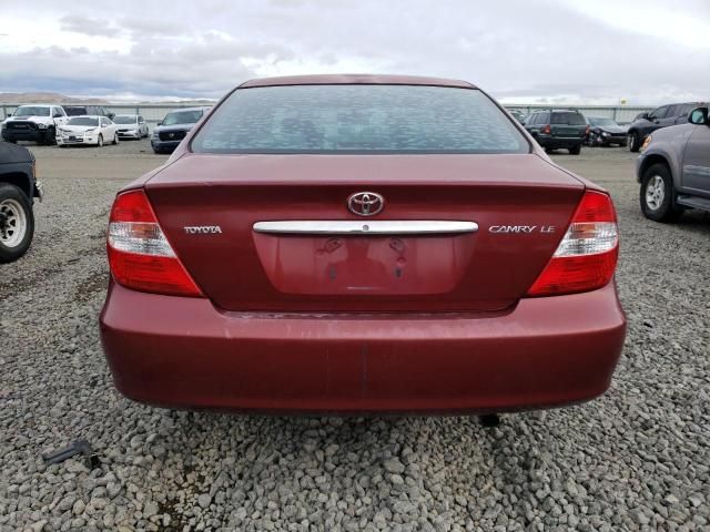 2002 Toyota Camry LE