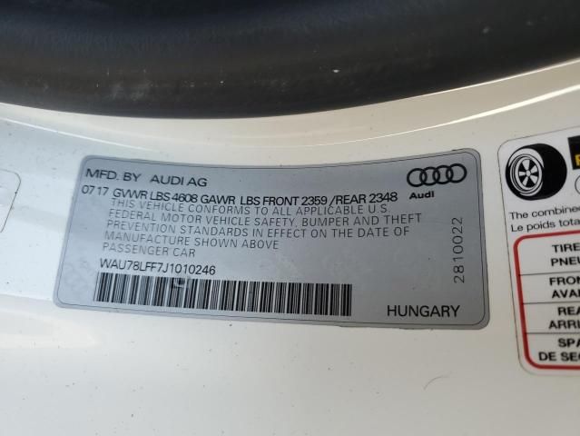 2018 Audi A3 Premium