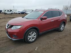 Salvage cars for sale at Greenwood, NE auction: 2015 Nissan Rogue S