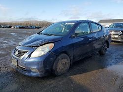 Nissan salvage cars for sale: 2014 Nissan Versa S