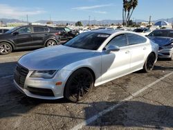 Salvage cars for sale at Van Nuys, CA auction: 2012 Audi A7 Prestige