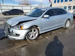 Vehiculos salvage en venta de Copart Littleton, CO: 2015 Volkswagen Passat SE