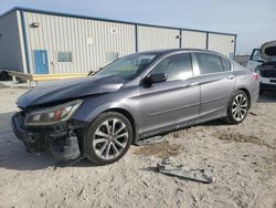 Salvage cars for sale from Copart Haslet, TX: 2013 Honda Accord Sport