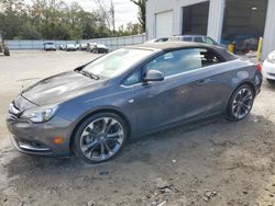 Salvage cars for sale at Savannah, GA auction: 2016 Buick Cascada Premium