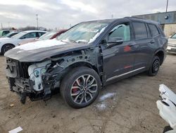 Salvage cars for sale at Woodhaven, MI auction: 2022 Cadillac XT6 Sport