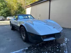 Chevrolet Corvette Vehiculos salvage en venta: 1982 Chevrolet Corvette