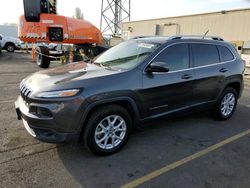 Salvage cars for sale from Copart Hayward, CA: 2015 Jeep Cherokee Latitude