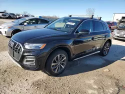 Salvage cars for sale at Kansas City, KS auction: 2021 Audi Q5 Premium Plus