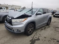 2016 Toyota Highlander XLE en venta en Martinez, CA