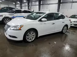 Salvage cars for sale from Copart Ham Lake, MN: 2014 Nissan Sentra S