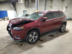 Vehiculos salvage en venta de Copart Chalfont, PA: 2019 Jeep Cherokee Limited