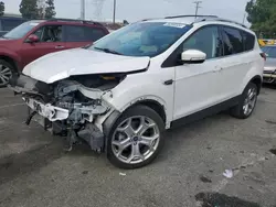 Salvage cars for sale at Rancho Cucamonga, CA auction: 2019 Ford Escape Titanium