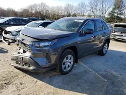 Salvage cars for sale from Copart North Billerica, MA: 2022 Toyota Rav4 LE