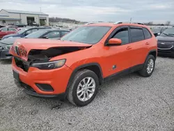 Salvage cars for sale at Earlington, KY auction: 2021 Jeep Cherokee Latitude