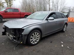 Salvage cars for sale at Portland, OR auction: 2011 Audi A4 Premium Plus