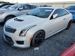 Flood-damaged cars for sale at auction: 2016 Cadillac ATS-V