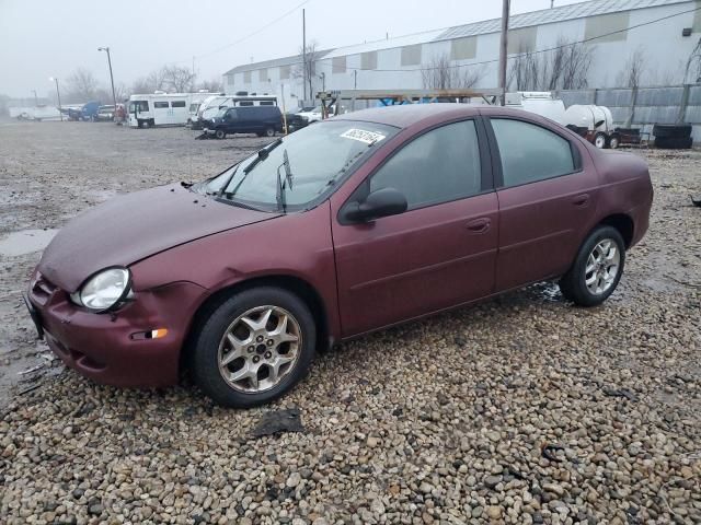 2002 Dodge Neon SE