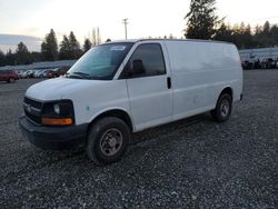 Salvage trucks for sale at Graham, WA auction: 2007 Chevrolet Express G2500