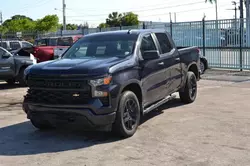 Chevrolet Silverado c1500 Custom Vehiculos salvage en venta: 2022 Chevrolet Silverado C1500 Custom