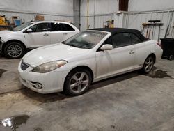 Salvage cars for sale at auction: 2007 Toyota Camry Solara SE