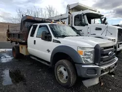 Salvage trucks for sale at Marlboro, NY auction: 2013 Ford F550 Super Duty