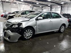 Salvage cars for sale at Ham Lake, MN auction: 2013 Toyota Corolla Base