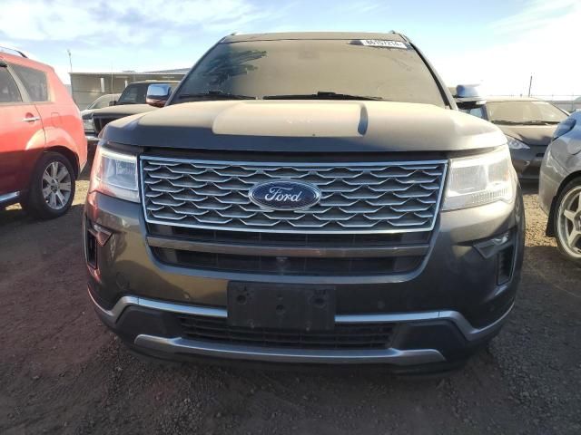 2018 Ford Explorer Platinum