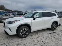 Salvage cars for sale at West Warren, MA auction: 2024 Toyota Highlander LE