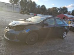 Salvage cars for sale at Mendon, MA auction: 2015 Toyota Corolla L