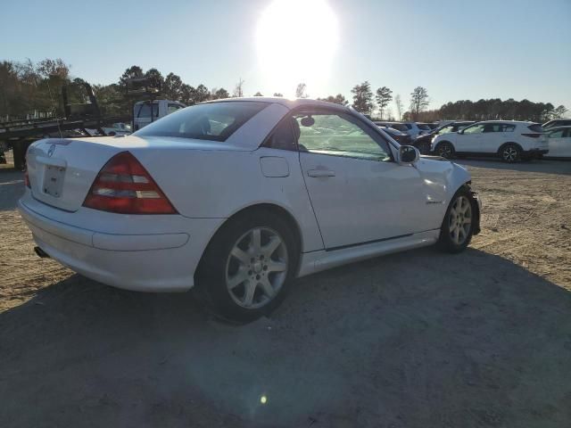 2001 Mercedes-Benz SLK 230 Kompressor