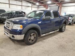 Salvage cars for sale at Lansing, MI auction: 2007 Ford F150 Supercrew