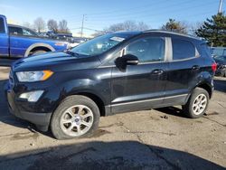 Salvage cars for sale at Moraine, OH auction: 2019 Ford Ecosport SE