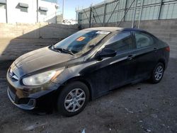 Vehiculos salvage en venta de Copart Albuquerque, NM: 2012 Hyundai Accent GLS