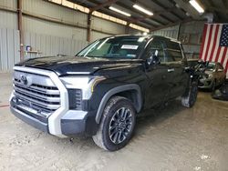 Toyota salvage cars for sale: 2024 Toyota Tundra Crewmax Limited