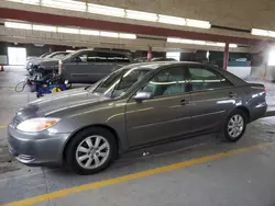 Toyota salvage cars for sale: 2002 Toyota Camry LE