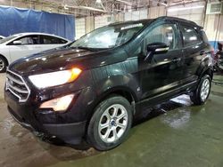 Ford Ecosport salvage cars for sale: 2018 Ford Ecosport SE