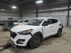 Salvage cars for sale at Des Moines, IA auction: 2020 Hyundai Tucson Limited