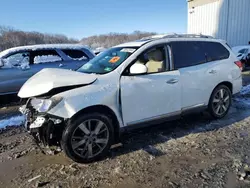 Salvage cars for sale at Windsor, NJ auction: 2014 Nissan Pathfinder S