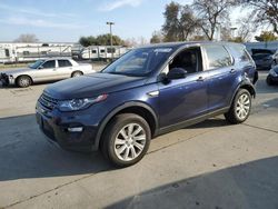 Land Rover Discovery Vehiculos salvage en venta: 2017 Land Rover Discovery Sport SE